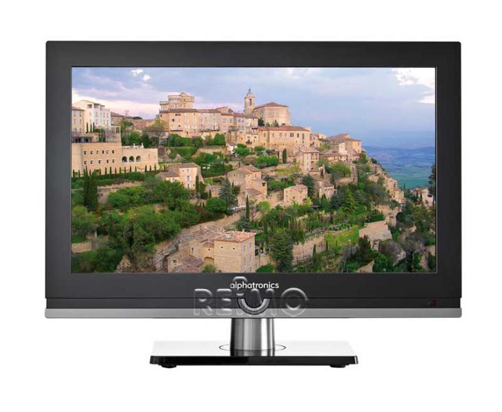 ALPHATRONICS Fernseher 22' LED Triple Tuner DVB-S2/DVB-T2 mit DSB+